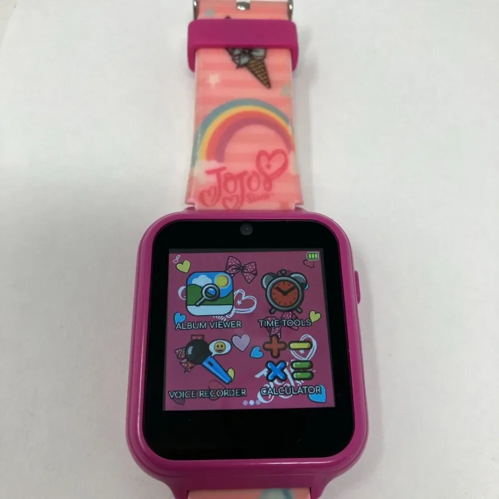 JoJo Siwa Touch Screen Camera Games Interactive Smart Watch WORKS